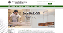 Desktop Screenshot of annapolislighting.com